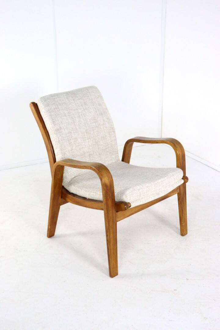 Fauteuil en contreplaqué Pastoe FB06 modèle femme
