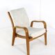 Fauteuil en contreplaqué Pastoe FB06 modèle femme