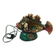 Vallauris fish lamp