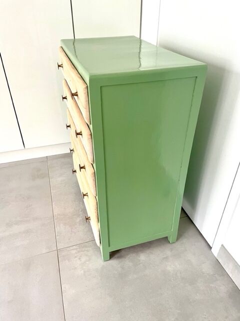 Chest of drawers oak 5 drawers 50s