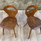 Pair of Baumann ant bistro chairs