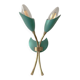 Double vintage Italian wall light 1950s