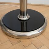 1930s Floor Nickel Lamp with Side Table – Functionalism, Bauhaus