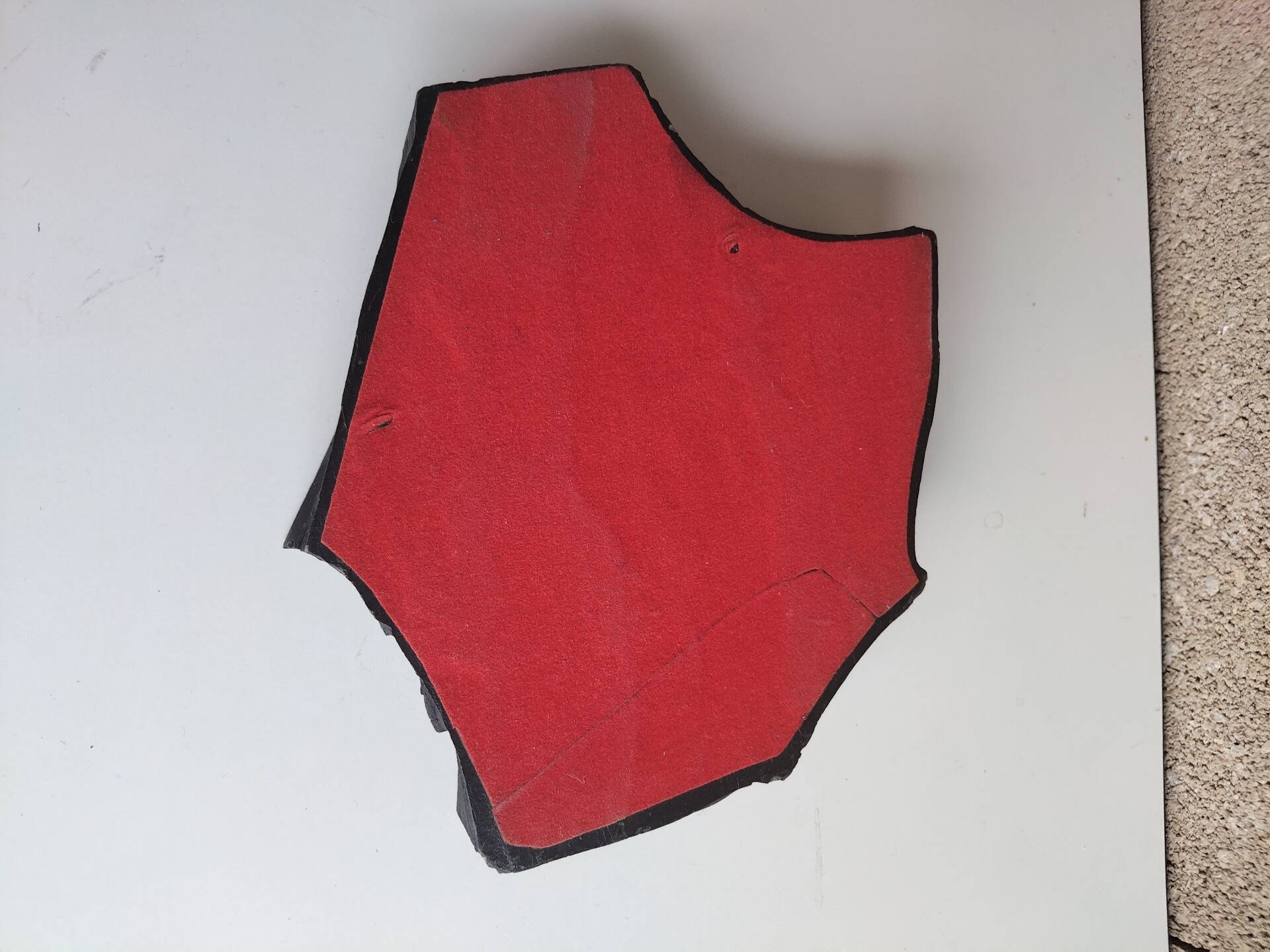 Large brutalist slate catchall from Trélazé, 1970s.