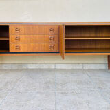 Scandinavian teak row