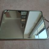 Antique barber mirror, 24x15 cm
