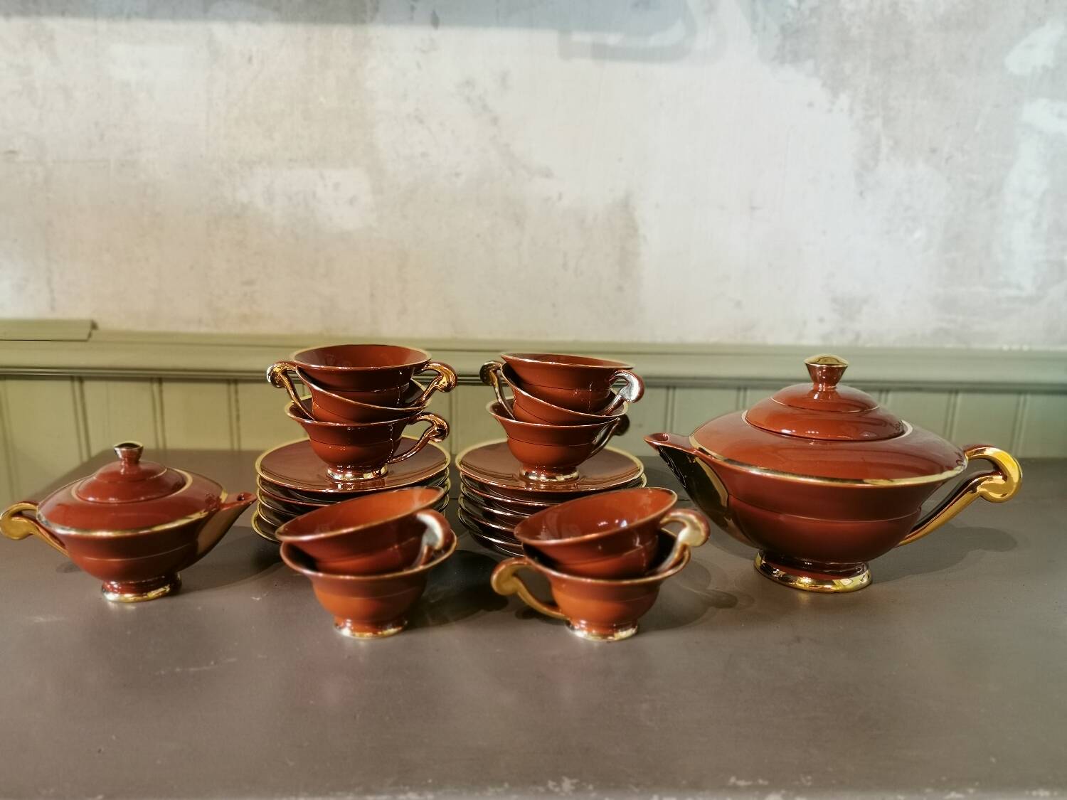 Vintage coffee service from the 50s