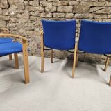 Set of 2 waiting room benches 1980/90