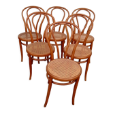 Vintage bistro chair signed Jacob & Josef Kohn