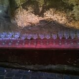 Large service 36 pieces of crystal