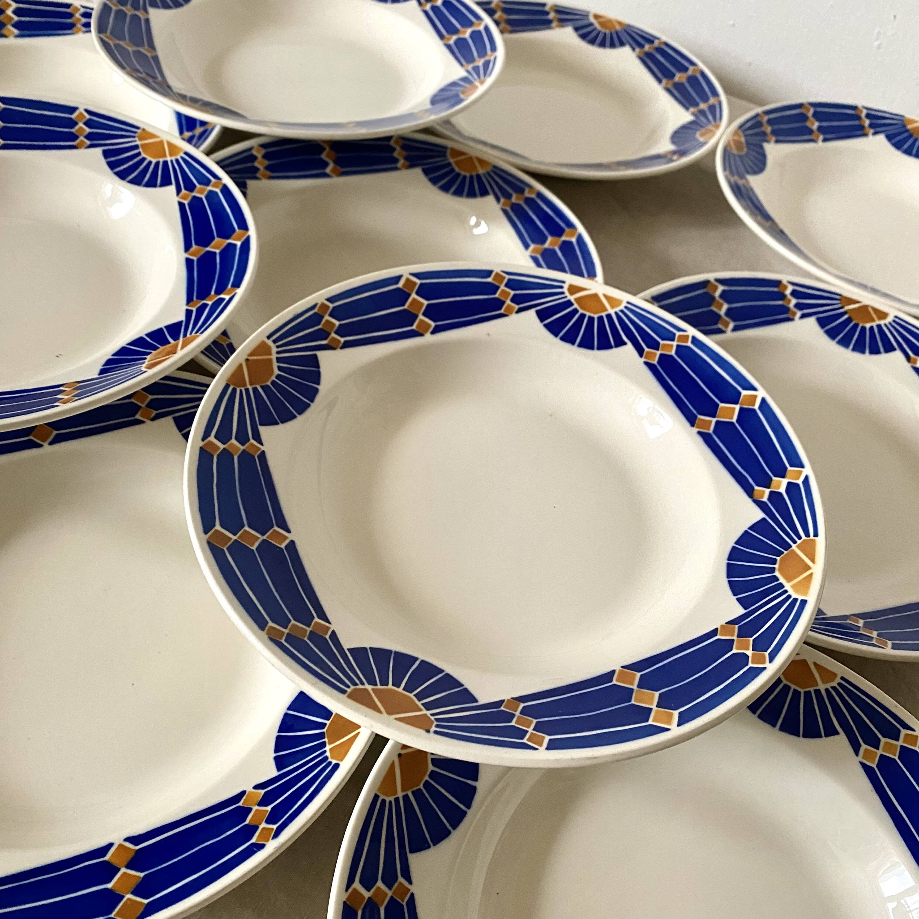 Deep plates Badonviller Saint Gabrielle 1900