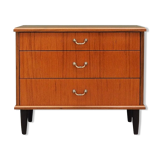 Commode en teck, design danois, années 60, fabriqué au danemark