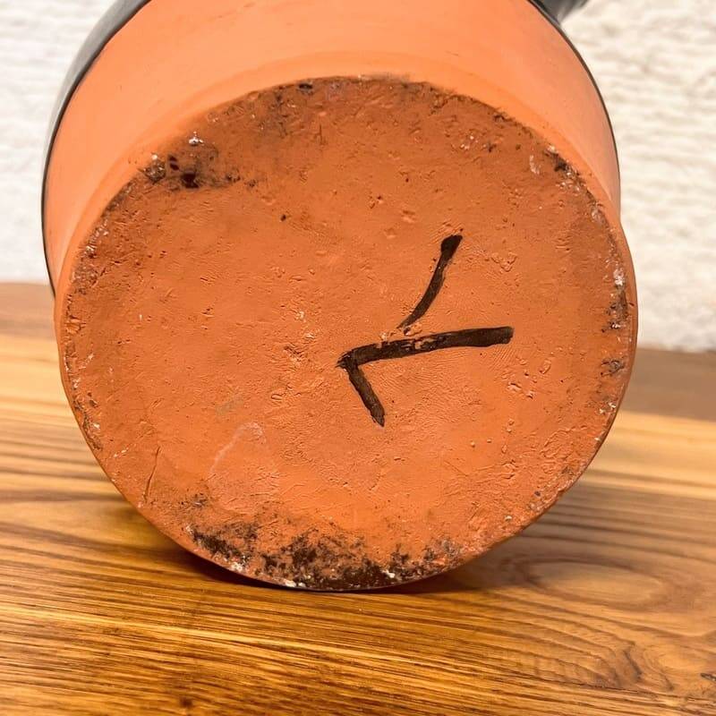 Glazed terracotta gargoulette