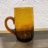 Amber Glass Sangria Cups