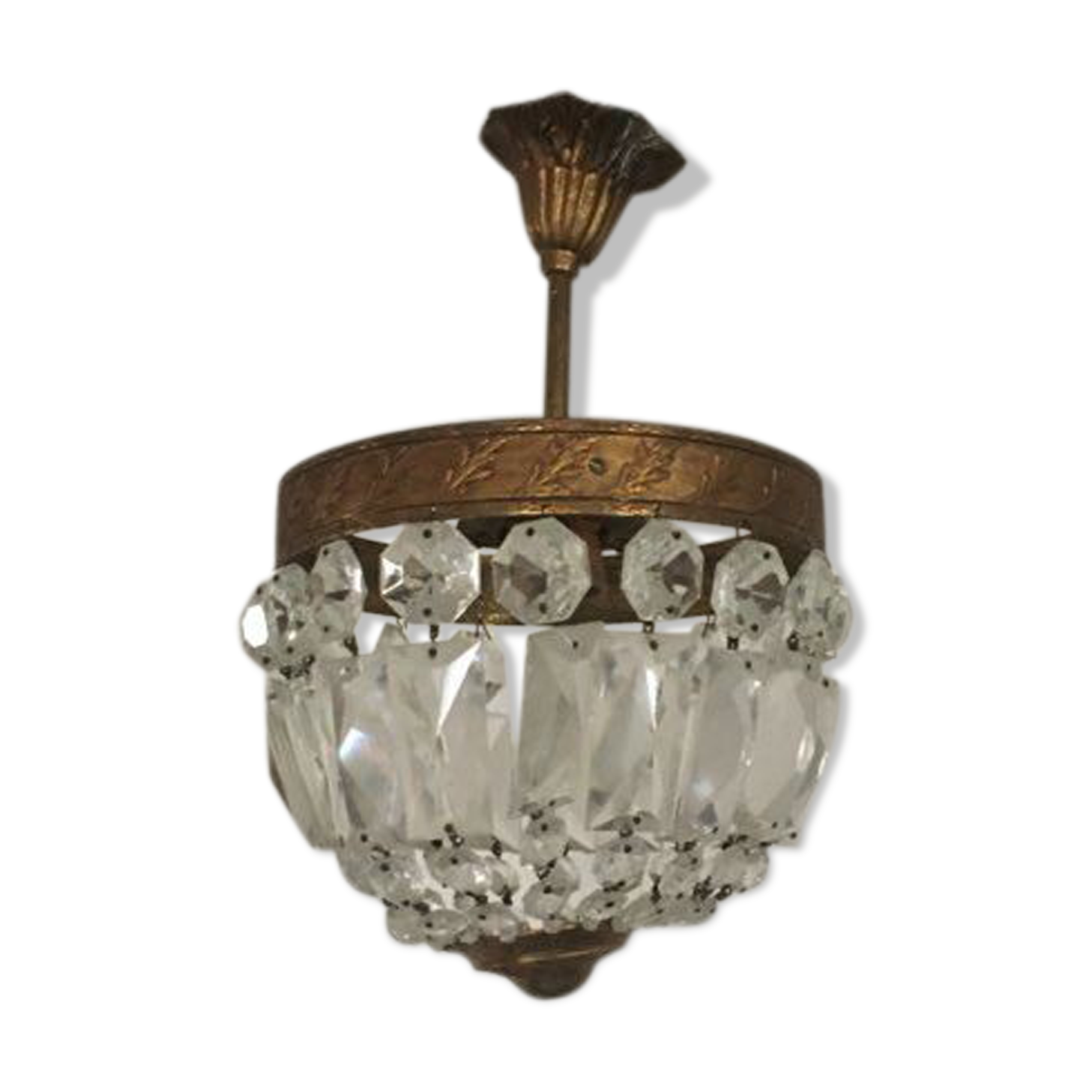 Suspension with half-basket 20th century