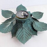 Leaf-shaped wall lamp, Italy 1970