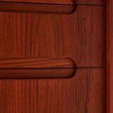 Restored teak bureau desk
