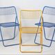 Suite de 3 chaises Ted Net. - Niels Grammelgaard