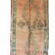 Old moroccan carpet 137 x 253 cm