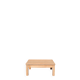 Light oak coffee table