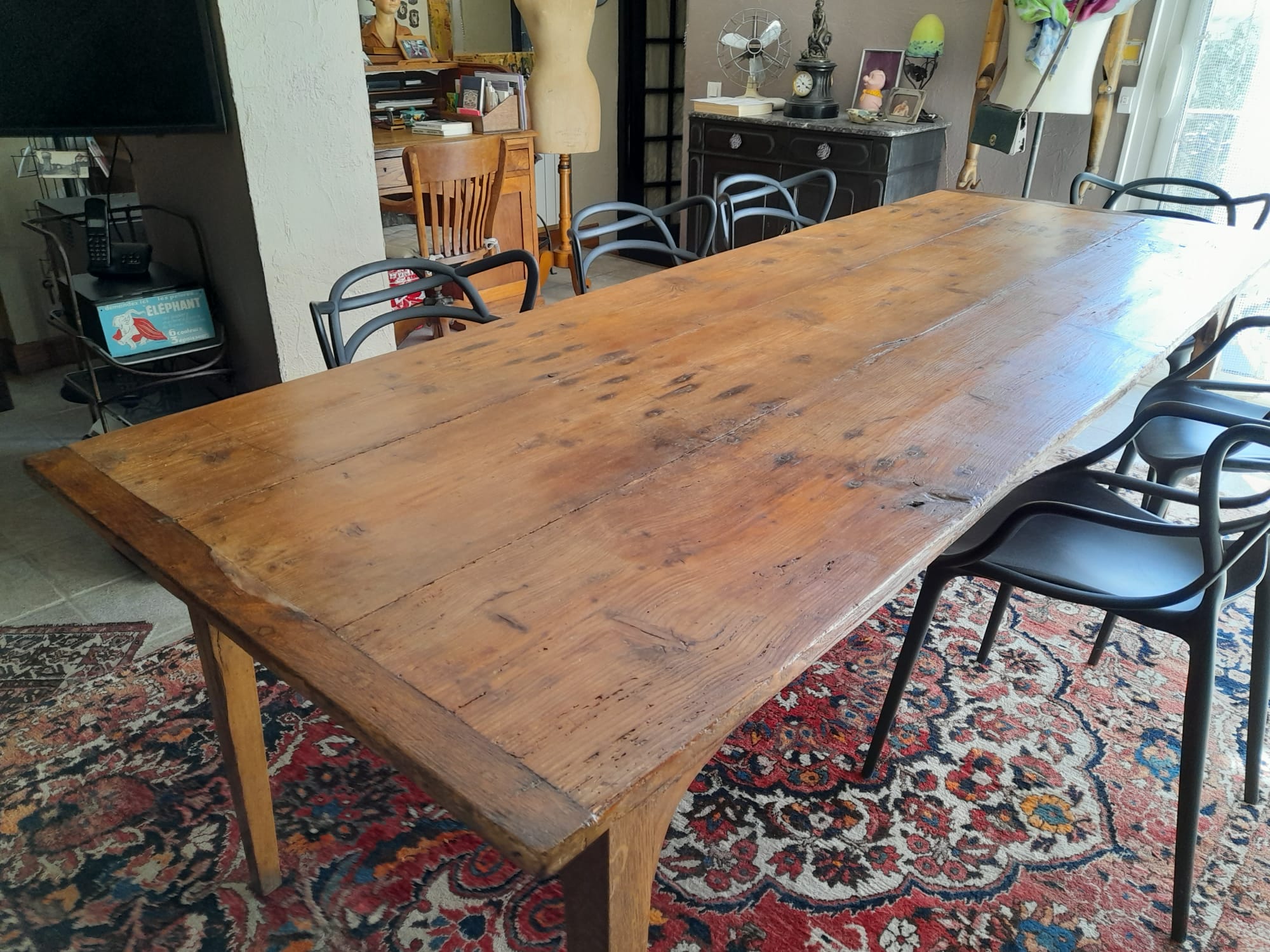 Winegrower's table with extension