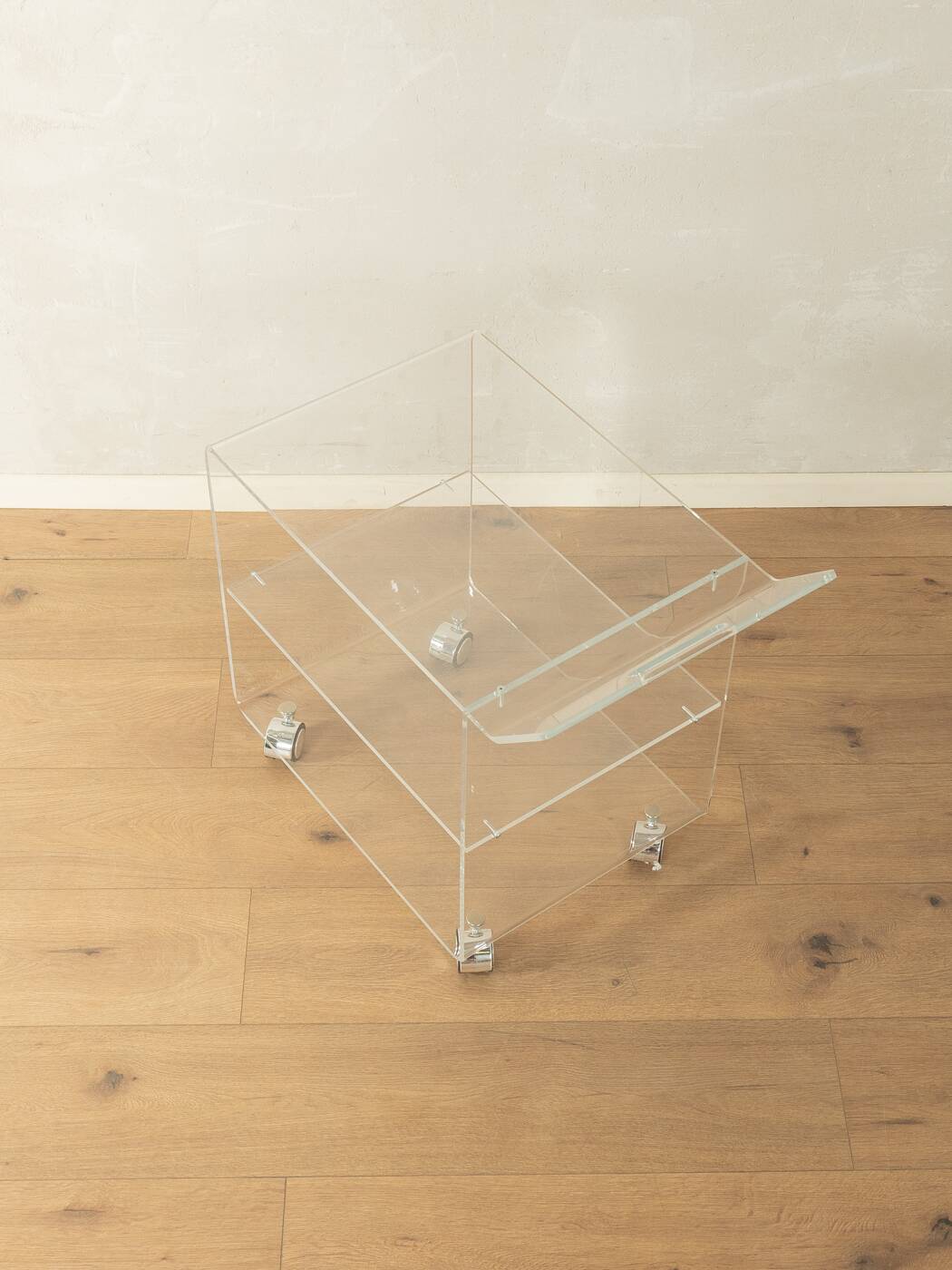 Table d'appoint de l'ère spatiale des années 1970