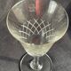 Lot de 37 verres cristal année 50