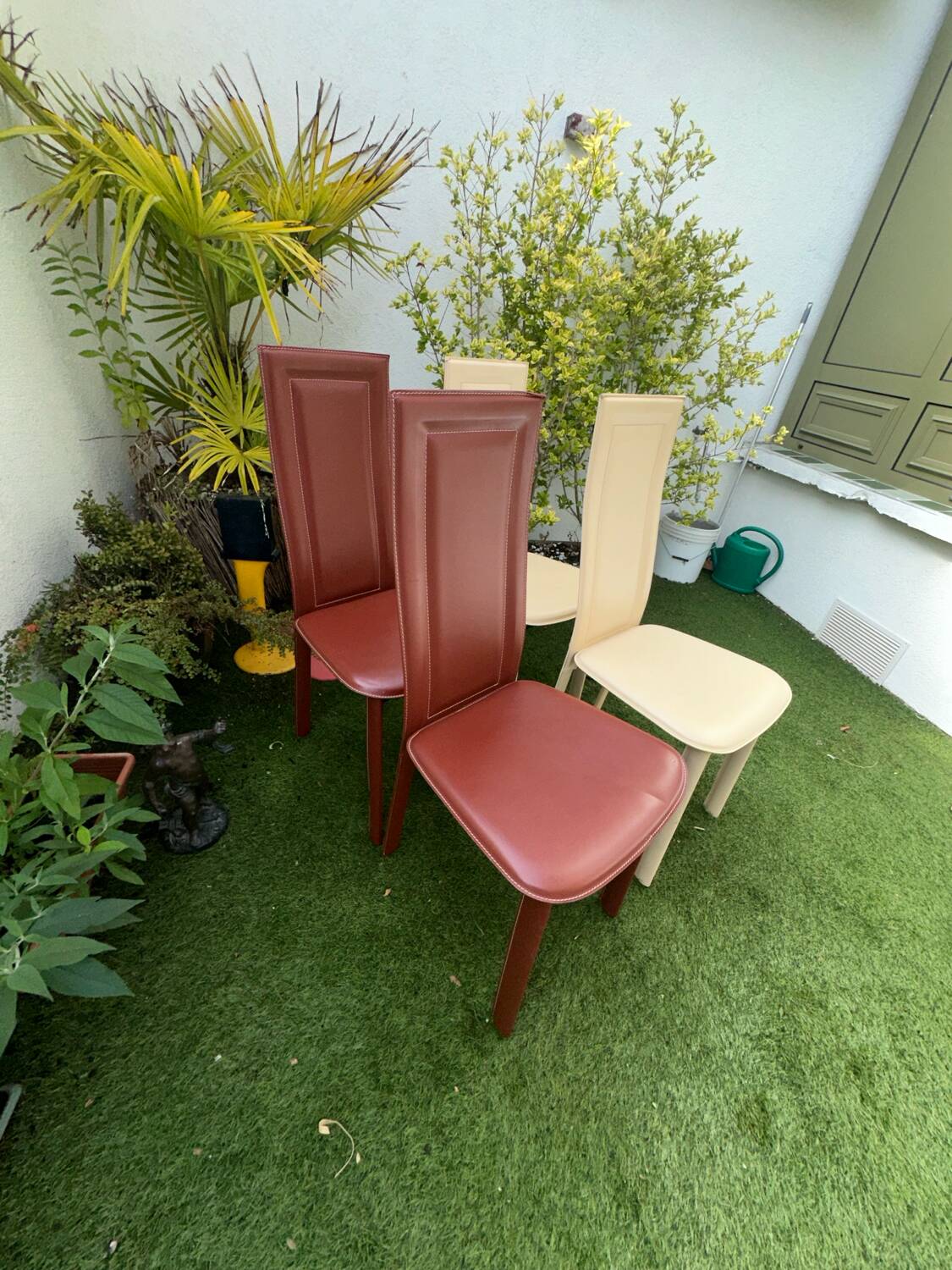 Chaises en Cuir Italienne