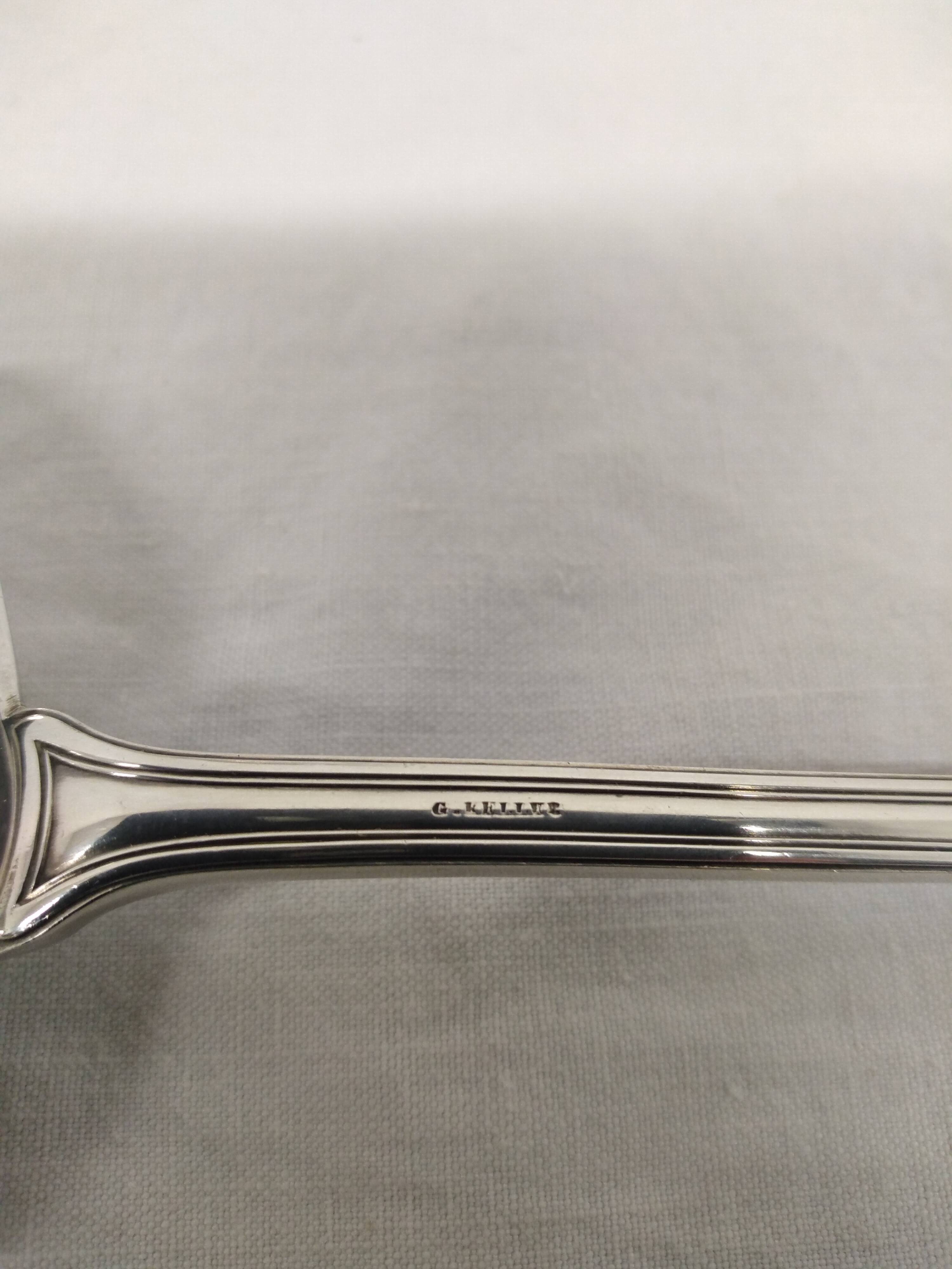 Solid silver sausage company g.keller