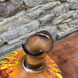 Grande cruche en céramique Saint-Clément, des années 70