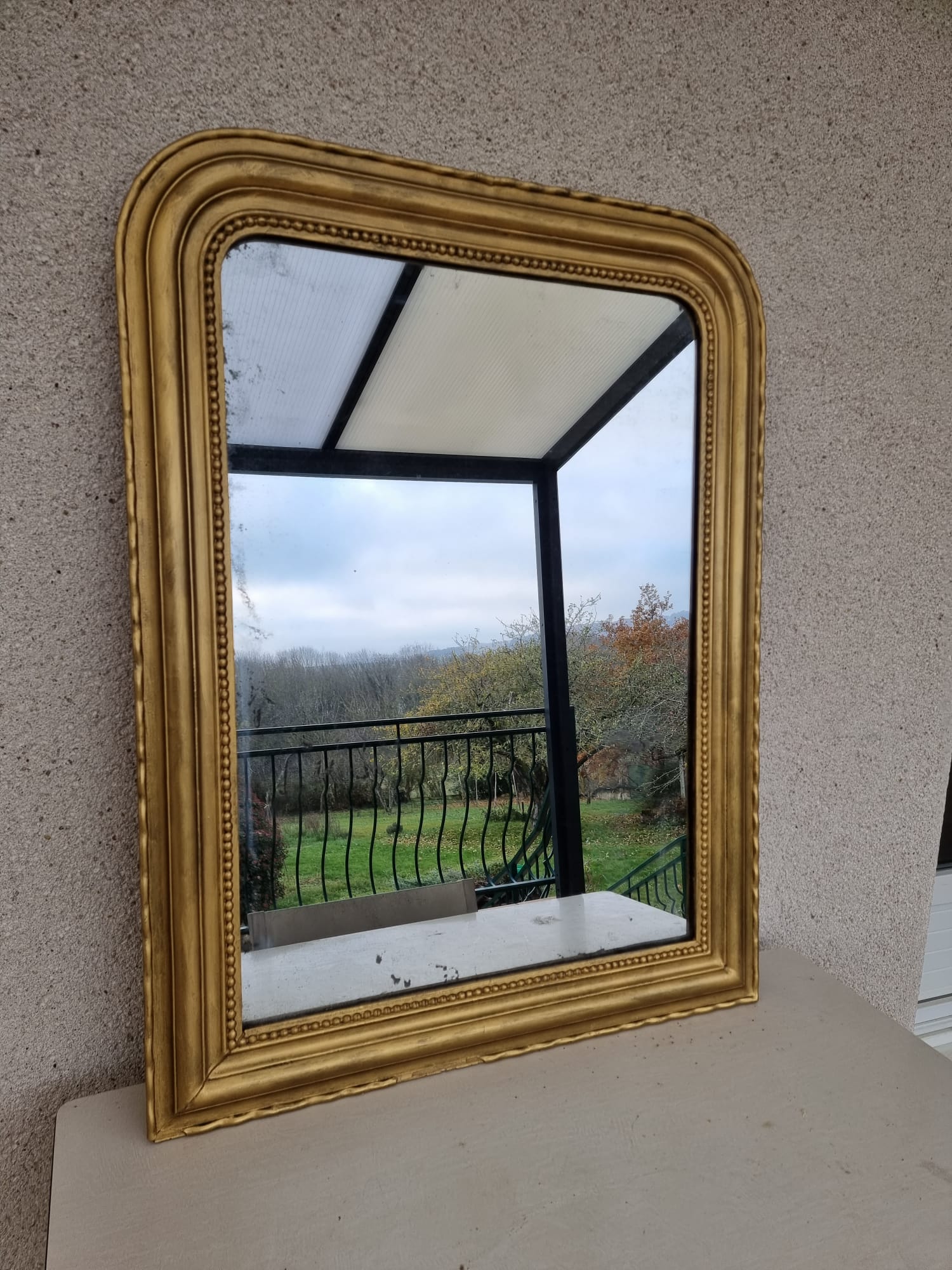 Old mirror of the Louis Philippe style 78x102cm