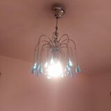 Chandelier Murano drops of water Paolo Venini