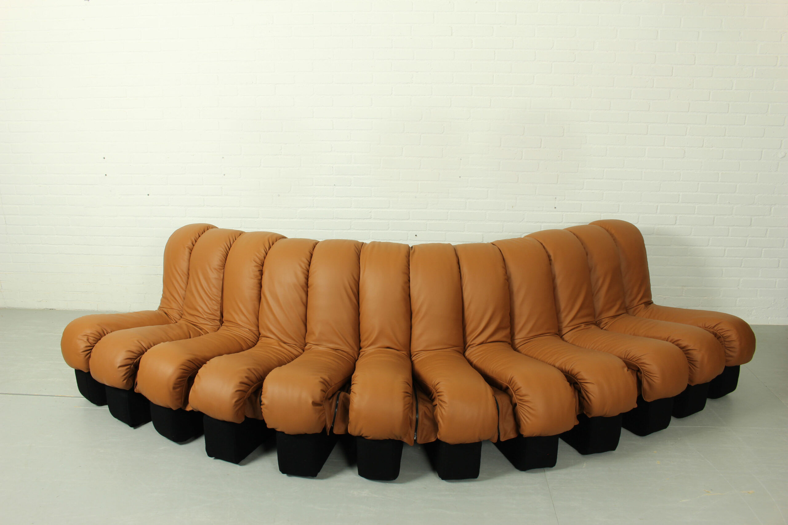 DS-600 'Non Stop' sofa by Eleonore Peduzzi Riva for De Sede with 12 elements, Switzerland 1970s