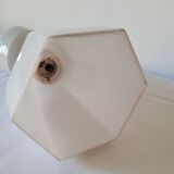 Art Deco wall lamp in porcelain and opaline
