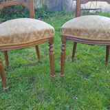 Pair of Napoleon III style chairs