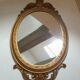 Italian mirror Louis XVI style in gold resin