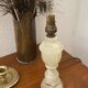 Pied de lampe en onyx