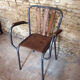 Fauteuil style tolix