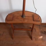 Kidney floor lamp table