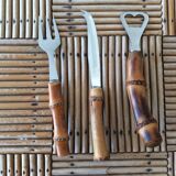 Bamboo cutlery set