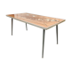 Table basse pieds compas vintage 50 60