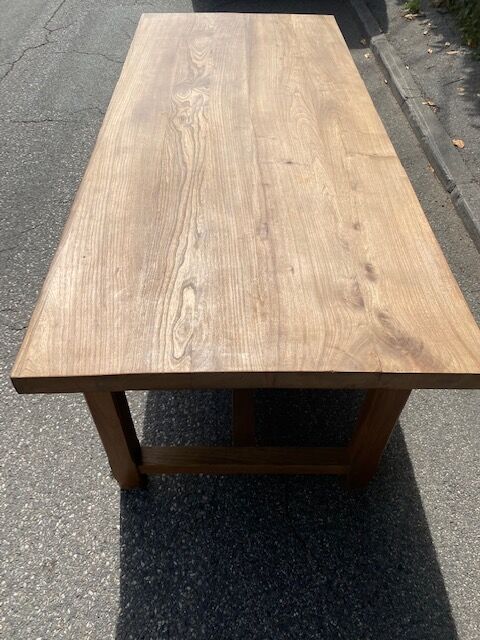 Farm table raw wood 200 cm