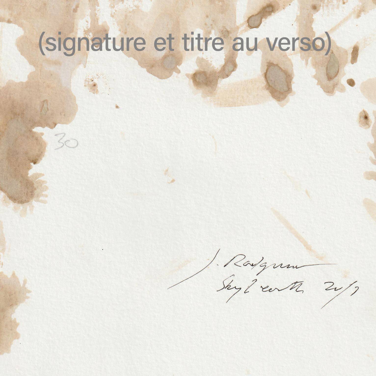 Original drawing by J. Rodgussar – Inks on paper