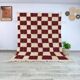 Berber rug natural wool Morocco 2.5 x 1.5 m