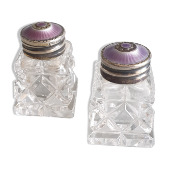 Pair of salt shakers, 20th century Scandinavian design, Norway