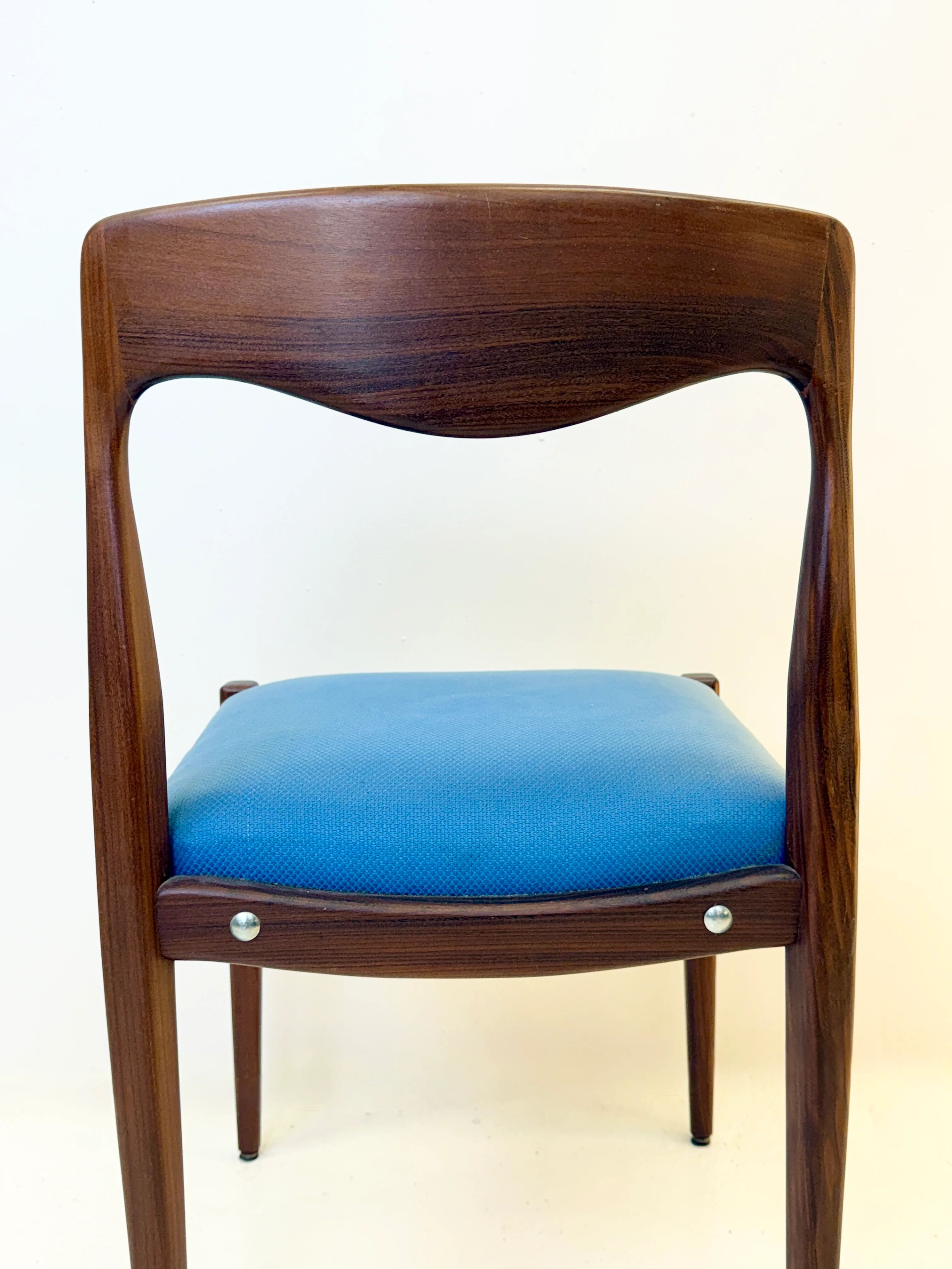 Suite de 4 chaises scandinaves, 1960s