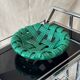 Woven ceramic basket