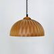 Large Wooden Pendant Lamp