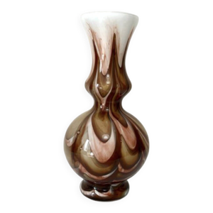 Vase verre de Murano, - motif