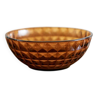 Amber vintage plate "Narcisse"